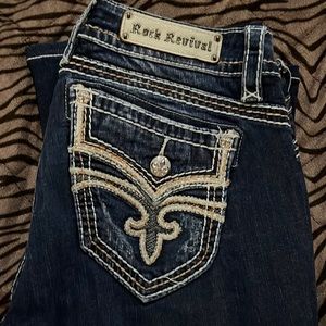 Rock Revival Luz Easy Boot Cut Jeans, size 31